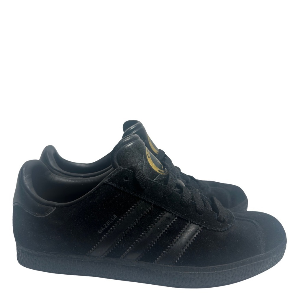 Adidas Men's Black Gazelle Sneakers